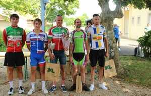A Aurice, le SAM Cyclisme sur le podium en 1ère catégorie UFOLEP !