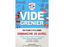 VIDE GRENIER SAM CYCLISME AVRIL 2020